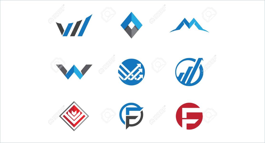 Image features nine brand logo examples.